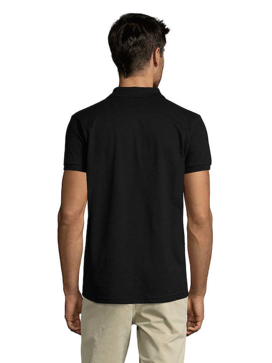 Sol's Prime Men's Short Sleeve Promotional Blouse Black