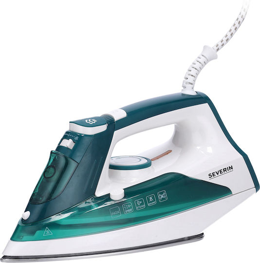 Severin BA 3261 Dampfbügeleisen 2400W mit Keramiksohle und kontinuierlicher Dampfabgabe 85g/min