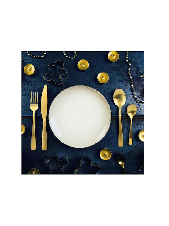 The Home Deco Factory Besteckset Edelstahl Gold 16Stück
