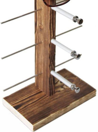 Tatu Moyo Product Display Stand with wood 6 seats W15xD15xH42cm