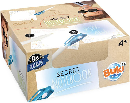 Buki Be Teens Secret Детски комплекти за писане с Бележник и Химикал с UV молив