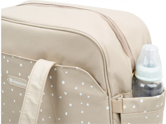 Kikka Boo Shoulder/Hand Diaper Bag Chelsea Dots Beige 43x16x28cm.