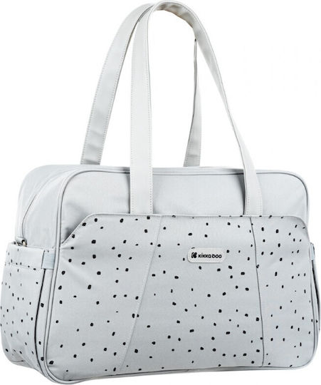 Kikka Boo Shoulder/Hand Diaper Bag Chelsea Dots Grey 43x16x28cm.
