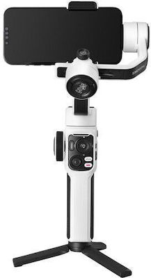 Zhiyun Smooth 5S Pro Gimbal за мобилни телефони с 3-осов стабилизатор Бял