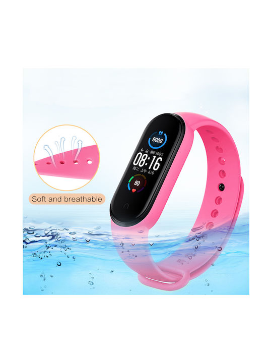 Sonique Color Λουράκι Σιλικόνης Κόκκινο (Smart Band 7)