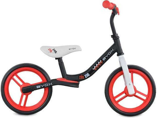 Byox Kids Balance Bike Zig Zag New Red