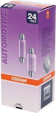 Osram Lampen Auto C10W 24V 10W 10Stück