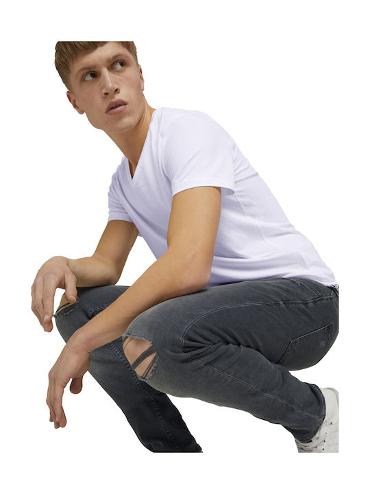 Piers Pantaloni Jeans pentru Bărbați cu Croială Slim Gri