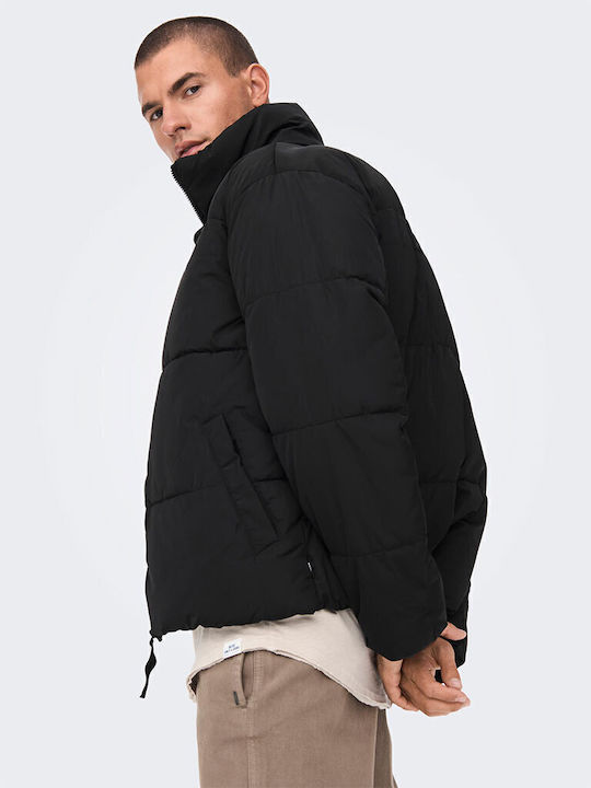 Winter Jacket Puffer Black