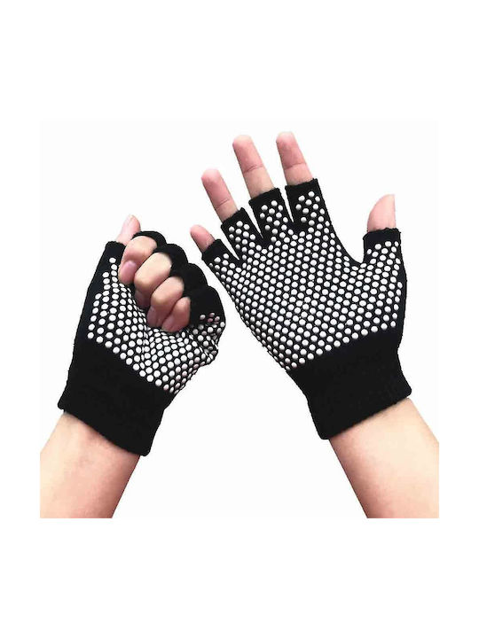 Niyamas G1003 Women's Sports Gloves for Yoga & Pilates Black