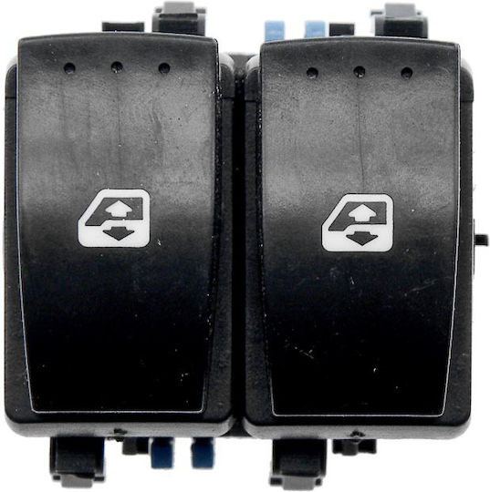 NTY Car Window Switch for Opel Movano Renault Master 2010+ 10pin Black