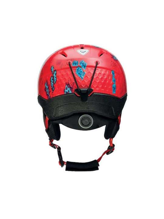 Rossignol Whoopee Super Roostie Kids Helmet for Ski & Snowboard Red Rossignol Whoopee Super Roostie Kids Helmet for Ski & Snowboard Red