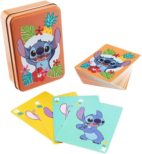 Paladone Lilo + Stitch Колекционерска Тесте Пластмасово покритие за Покер В метална кутия