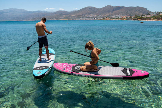 Aquasup Harmony 10.6 Inflatable SUP Board with Length 3.2m Pink