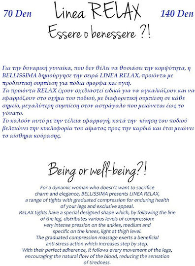 Diana B103 Ciorapi cu colanți Compresie Gradată 14-18 mmHg Negru