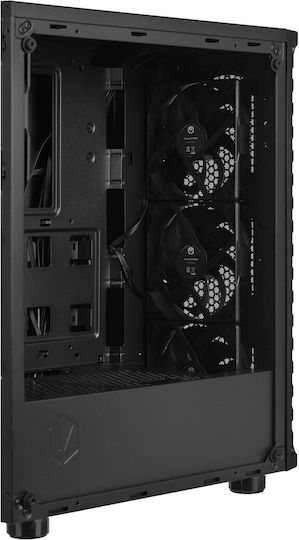 Endorfy Signum 300 Air Gaming Midi Tower Computer Case with Side Window Black