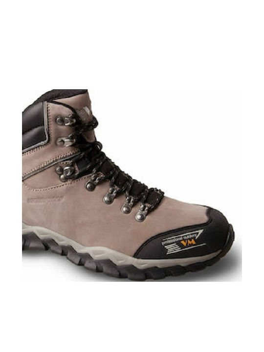 VM Footwear Pittsburg Boots Work Beige O2 with Certification FO ,SRA