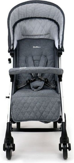 Asalvo Moma Plus Baby Stroller Suitable from 6+ Months Gray 8.8kg