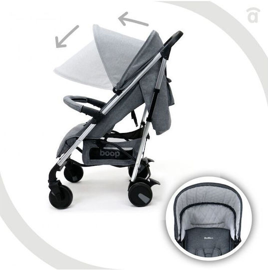 Asalvo Moma Plus Baby Stroller Suitable from 6+ Months Gray 8.8kg
