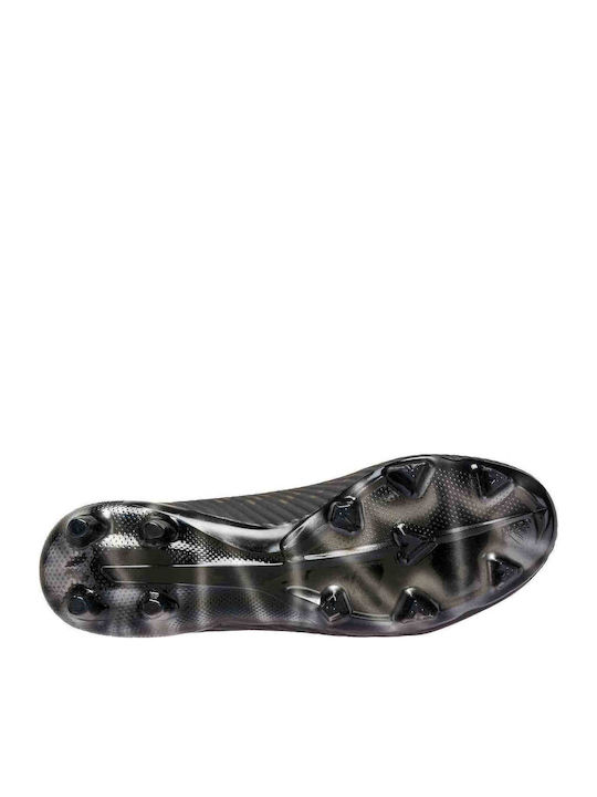 adidas X 19+ Fußballschuhe mit Stollen Core Black / Silver Metallic
