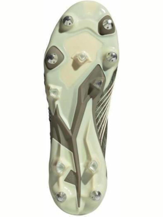 adidas Predator 19.1 Ποδοσφαιρικά Παπούτσια με Τάπες SG Legacy Green / Sand / Solar Yellow