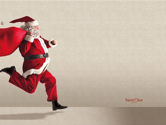 Saint Clair 3011 Christmas Placemats Plastic Beige L45xW33cm.