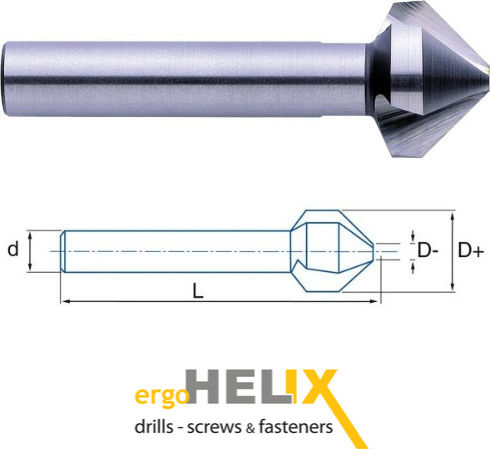 Helix Режещ Аксесоар Инструмент за Метал 25мм