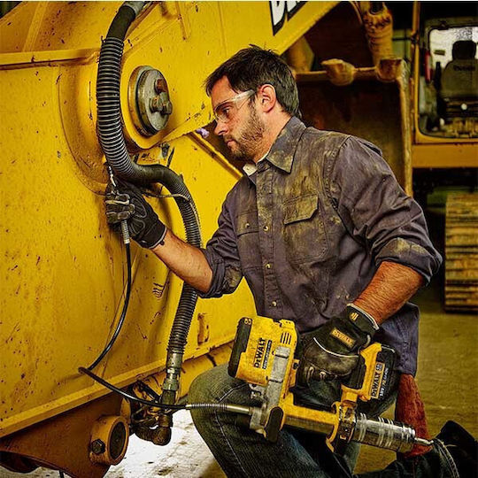 DEWALT Ηλεκτρικό Πιστόλι Γράσου Μπαταρίας Λιθίου 18V 1x5Ah με Θήκη