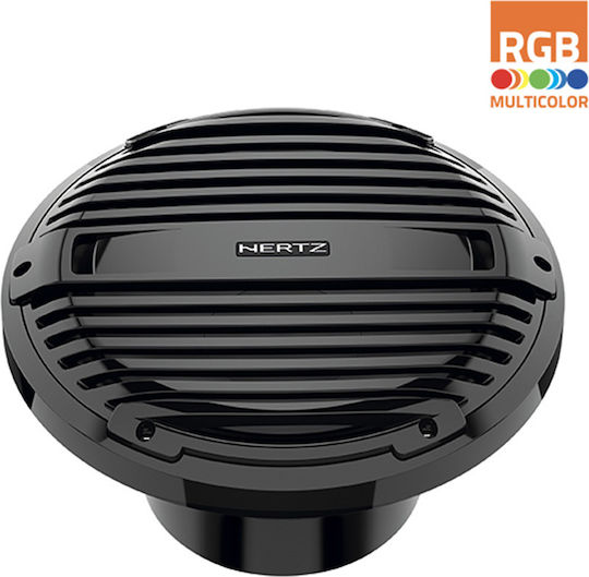 Hertz Ηχείο Σκάφους HMS 12 B2-LD-C Αδιάβροχο 12" με 500W RMS Μαύρο