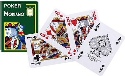 Modiano Poker Playing Cards Paper for Poker Red