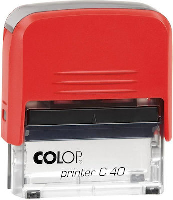 Colop Printer C40 Rectangular Self-Inking Text Stamp