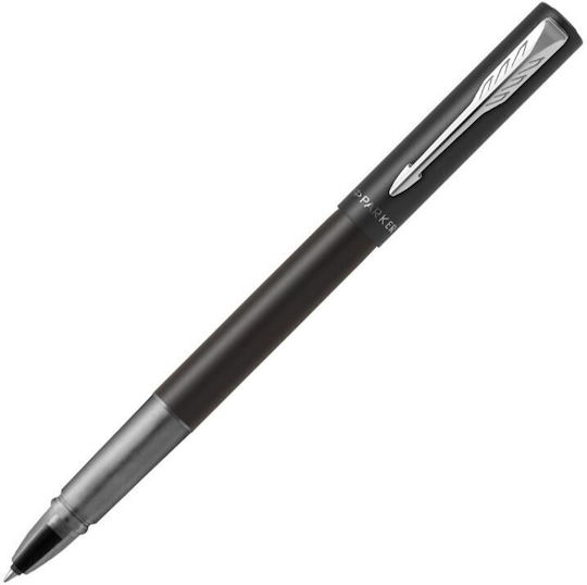 Parker Vector XL CT Stiftset Rollerball Mittel mit Füller Mittel Schwarz in einem Etui (in Metallic-Kassette)