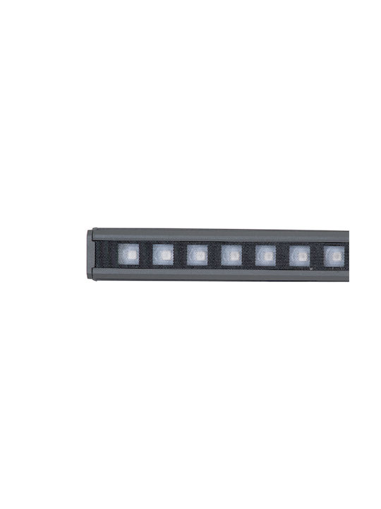 GloboStar Digi-Bar Außenstehlampe LED Wall Washer 12W RGB IP65 Grau