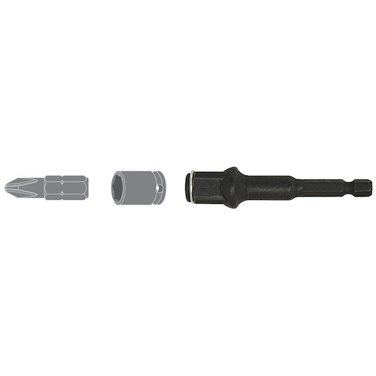 Helix Adapter with Socket HEX and Output 3/8''
