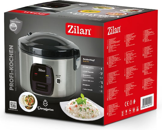 Zilan Rice Cooker 500W με Χωρητικότητα 1.5lt