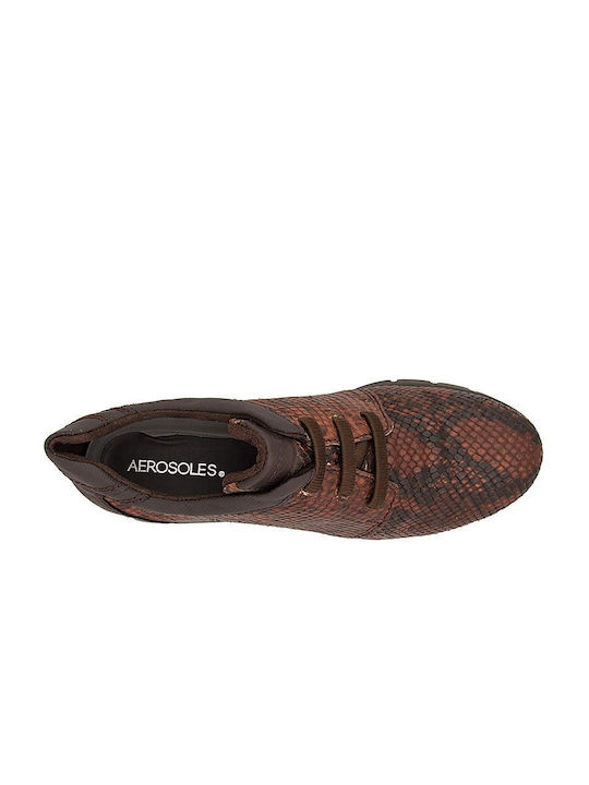 Aerosoles Ultra Fast Femei Anatomici Sneakers Tabac maro