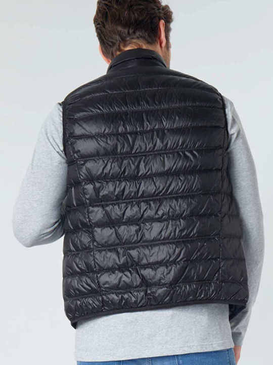 Sleeveless Winter Jacket Puffer Black