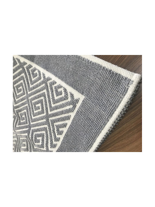 Espiel Labyrinth Rug Rectangular Grey