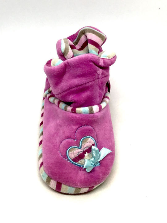 Children's slippers boots girl de fonseca DE.VERISTA-035334-VIOLA