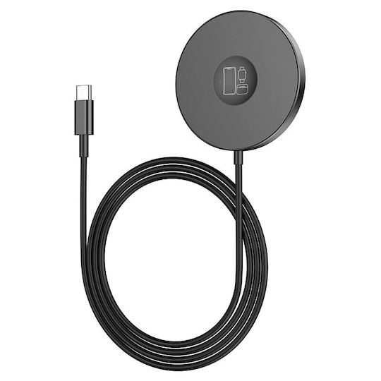 Hoco Kabelloses Ladegerät (Qi Pad) 15W Stromlieferung Schwarzs (CW41)