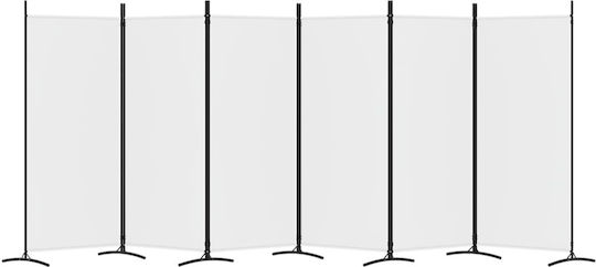 vidaXL Dekorativer Paravent Stoff mit 6 Blättern 520x180cm