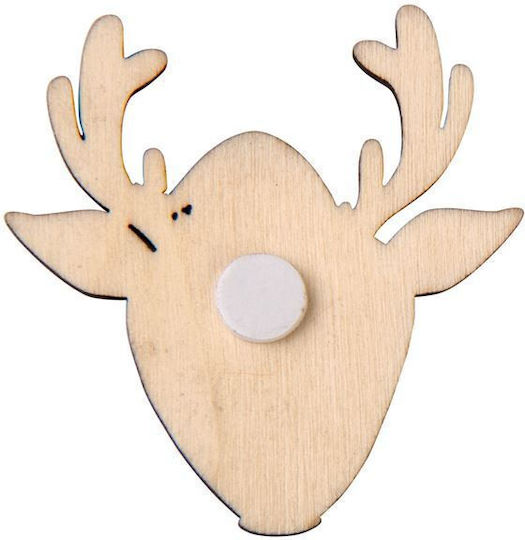 Rayher Holz Tiere 3x5cm 6Stück (Verschiedene Designs)