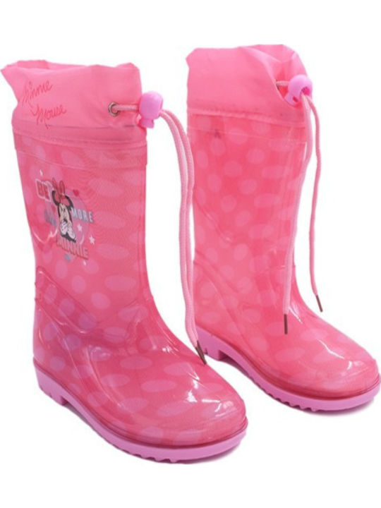 Παιδικές Γαλότσες Minnie More Stamion Ροζ