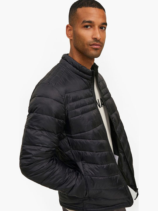Зимно Мъжко Яке Puffer Черно