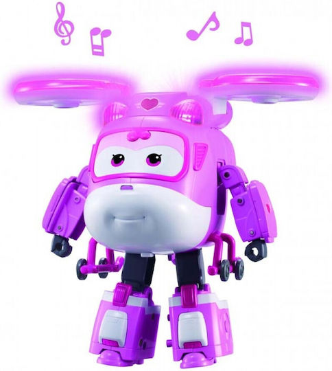 Giochi Preziosi SuperCharge Deluxe Transforming Dizzie Super Wings Airplane for 3+ years+ Years