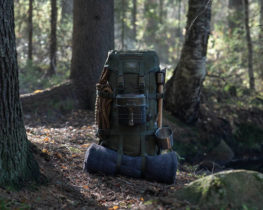 Savotta Savotta Jääkäri Military Backpack Backpack made of Polyester Black 60lt