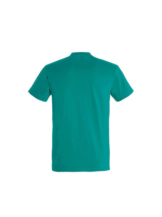 T-shirt Unisex " Multitasking Woman ", Emerald