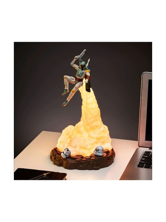 Paladone Kids Decorative Lamp Boba Fett Diorama White 18x17x31εκ.