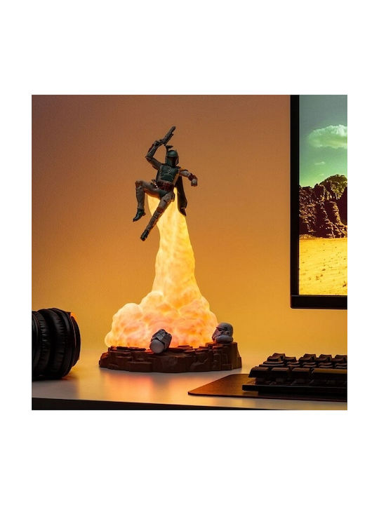 Paladone Kids Decorative Lamp Boba Fett Diorama White 18x17x31εκ.