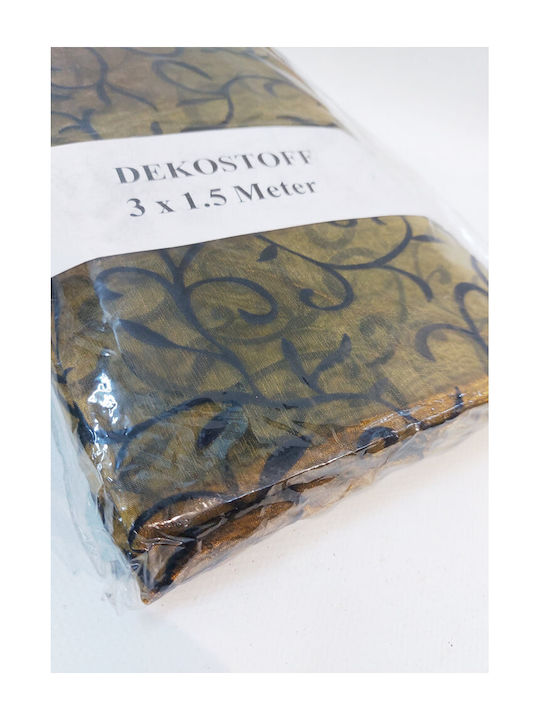 Zaros Dekorationsstoff 300x150cm Bronze